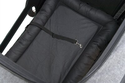 TRIXIE FIETSKAR TOT 25 KG GRIJS / SALIE 62X80X92 CM