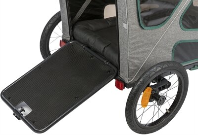 TRIXIE FIETSKAR TOT 25 KG GRIJS / SALIE 62X80X92 CM