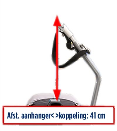 TRIXIE HONDENFIETSKAR OPVOUWBAAR TOT 30 KG GRIJS 103X74X95 CM