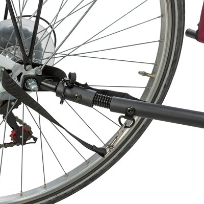 TRIXIE HONDENFIETSKAT TOT 30 KG GRIJS / ROOD 80/145X57X86 CM