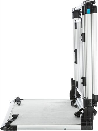 TRIXIE KOFFERBAK HEK ALUMINIUM / KUNSTSTOF GRIJS / ZWART 94X114X69 CM