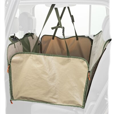 TRIXIE AUTOBESCHERMDEKEN MET OMKEERBARE HOES OLIJFGROEN / BEIGE 161X210 CM