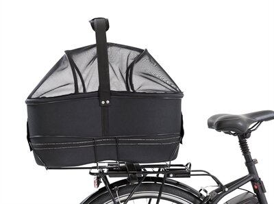 TRIXIE FIETSMAND BAGAGE DRAGER BREED ZWART 60X29X49 CM