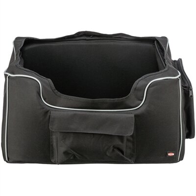 TRIXIE AUTOSTOEL ZWART  GRIJS 56X36X37 CM