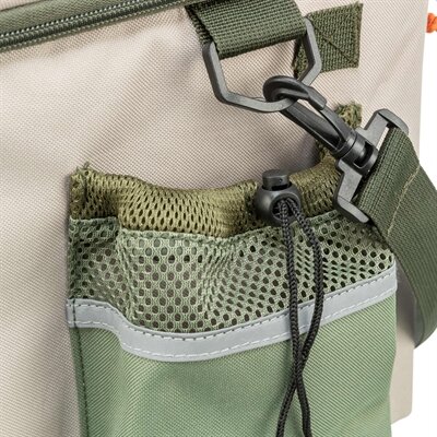 TRIXIE FIETSMAND VOOR STUUR POLYESTER OLIJFGROEN BEIGE 48X34X40 CM