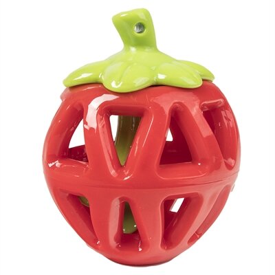 FOFOS FRUITY-BITES TREAT DISPENSER AARDBEI 11X9X7 CM