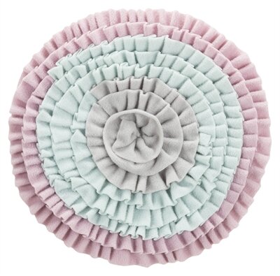 TRIXIE JUNIOR SNUFFELMAT ZACHT ROZE  MINTGROEN  GRIJS 38x38 CM