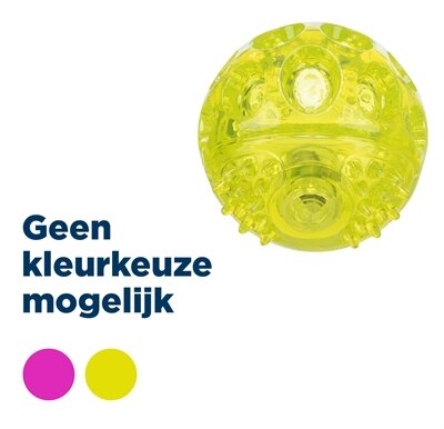 TRIXIE KNIPPERBAL ZONDER GELUID DRIJVEND TPR ASSORTI 7,5 CM