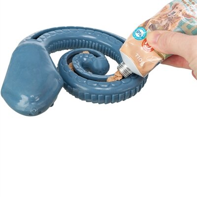 TRIXIE SNACK-SLANG TPR OPGEROLD 18 CM