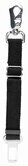TRIXIE RESERVE KORTHOUDER MET KARABIJNHAAK ZWART 45- 70 X2,5 CM