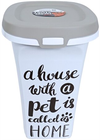 MODERNA VOERCONTAINER TRENDY STORY PET WISDOM 36,5 X 29 X 42,5 CM  20 LTR