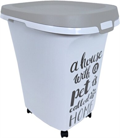 MODERNA VOERCONTAINER TRENDY STORY PET WISDOM 46 X37 X47,5 CM 38 LTR