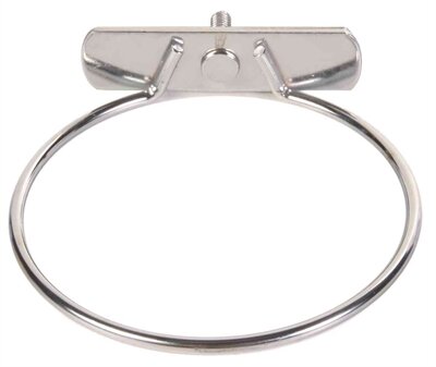 TRIXIE VOERBAK MET SCHROEFBEVESTIGING RVS 600 ML 12 CM