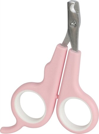 ZOLUX ANAH NAGELSCHAAR ROZE / WIT 7X1X10,5 CM