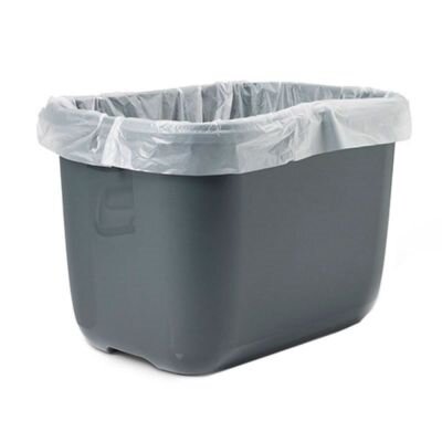 SAVIC KATTENBAK HOP IN ANTRACIET / WIT 58,5X39X39,5 CM