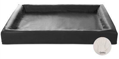 BIA BED HONDENMAND ORTHOPEDISCH ZWART 120X100X15 CM