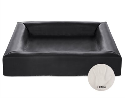 BIA BED HONDENMAND ORTHOPEDISCH ZWART 85X70X15 CM