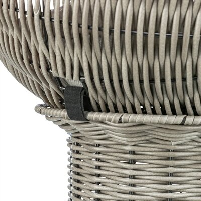 TRIXIE KATTENMAND AMALIA ROND POLYRATTAN GRIJS 4242X70 CM