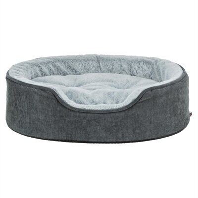 TRIXIE VITAL HONDENMAND LINO SOFT OVAAL GRIJS / LICHTGRIJS 83X67 CM