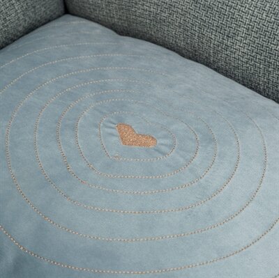 TRIXIE HONDENMAND VIVIANA HOEKIG BLAUWGRIJS 80X60 CM