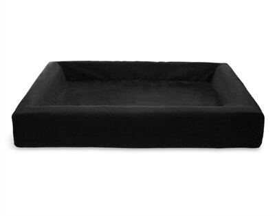 BIA BED ROYAL FLUWEEL HOES HONDENMAND ZWART 100X80X15 CM