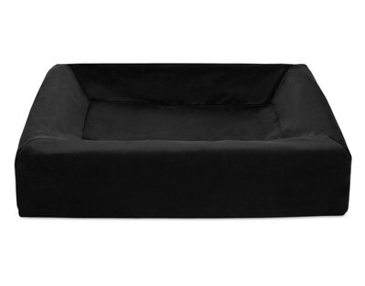 BIA BED ROYAL FLUWEEL HOES HONDENMAND ZWART 70X60X15 CM