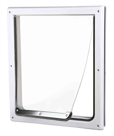 TRIXIE 2-WEG HONDENLUIK WIT S-M / 30 - 36 cm