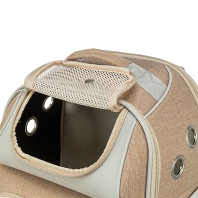 TRIXIE HONDENTAS RUGTAS WILLOW BEIGE / BRUIN  38X25X45 cm
