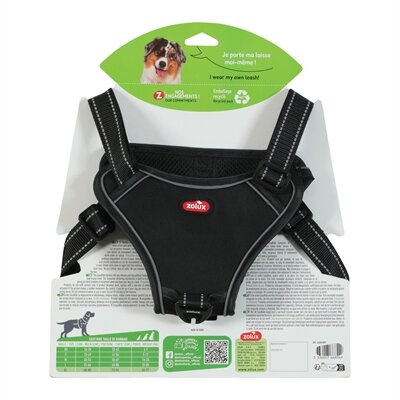 ZOLUX EASYRIDE HONDENTUIG XL 73-94 cm 55-77 KG  ZWART
