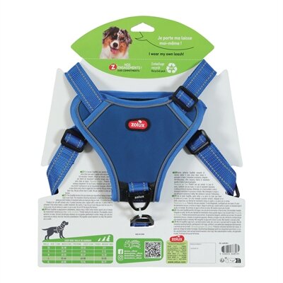 ZOLUX EASYRIDE HONDENTUIG L 63-80 cm 33-55 KG  BLAUW