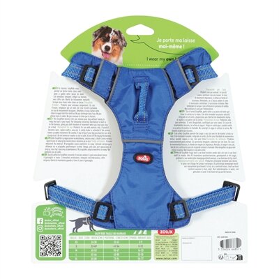 ZOLUX EASYRIDE HONDENTUIG S 41-54 cm 5-12 KG BLAUW