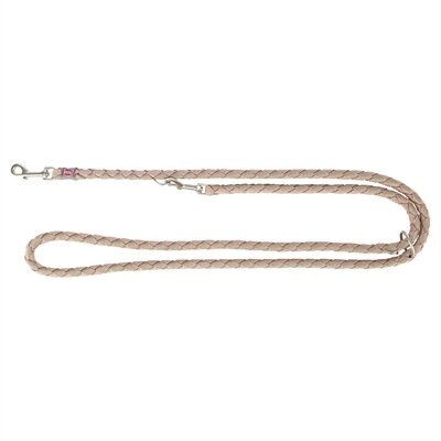 TRIXIE HONDENRIEM CAVO VERSTELBAAR 200x1.2 CM BLUSH / ZAND