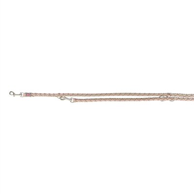 TRIXIE HONDENRIEM CAVO VERSTELBAAR 200x1.2 CM BLUSH / ZAND