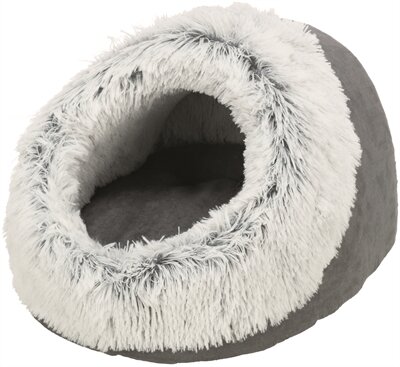 TRIXIE KATTENMAND IGLO HARVEY GRIJS / WIT-ZWART 14X35X26 CM
