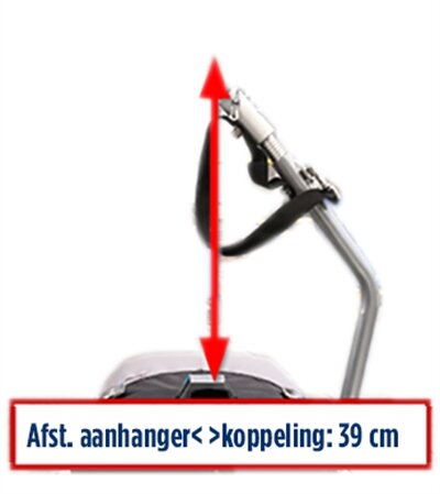 TRIXIE HONDENFIETSKAR OPVOUWBAAR TOT 15 KG GRIJS 74X58X93 CM