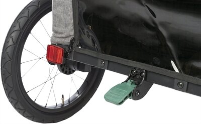TRIXIE FIETSKAR TOT 25 KG GRIJS / SALIE 62X80X92 CM