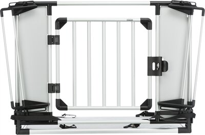 TRIXIE KOFFERBAK HEK ALUMINIUM / KUNSTSTOF GRIJS / ZWART 94X114X69 CM