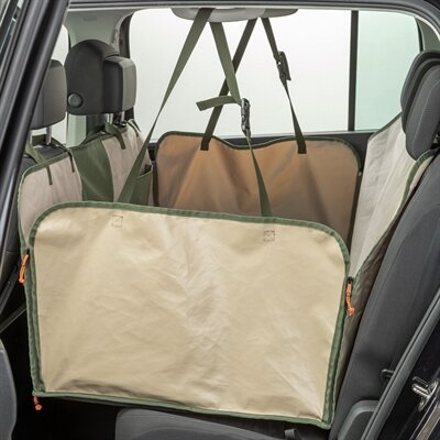 TRIXIE AUTOBESCHERMDEKEN MET OMKEERBARE HOES OLIJFGROEN / BEIGE 161X210 CM
