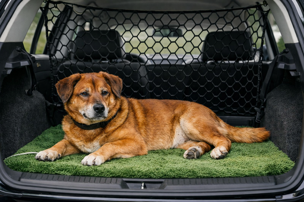 TRIXIE NET VOOR AUTO ZWART 120X100 CM