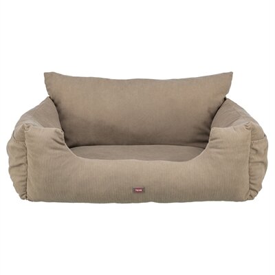 TRIXIE AUTOSTOEL DUBBEL TAUPE 80x60x35 cm