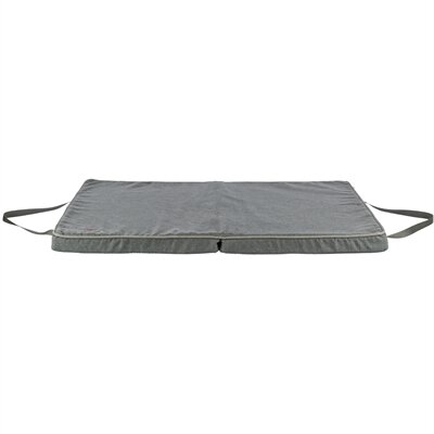 TRIXIE HONDENKUSSEN MATRAS SAMOA VITAL WATERAFSTOTEND OPVOUWBAAR DONKERGRIJS 140 X 90 CM