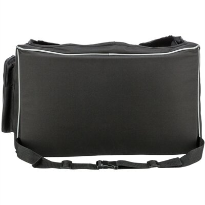 TRIXIE AUTOSTOEL ZWART  GRIJS 56X36X37 CM