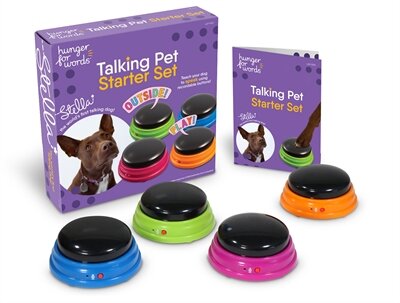 HUNGER FOR WORDS TALKING PET STARTER SET 19,5 CM