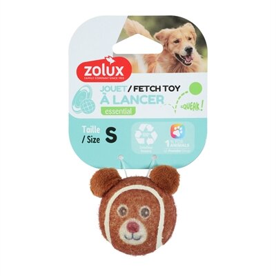 ZOLUX TENNISBAL BEER MAAT S 4,5 CM