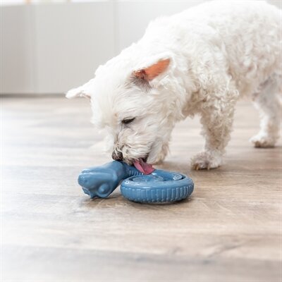 TRIXIE SNACK-SLANG TPR OPGEROLD 18 CM