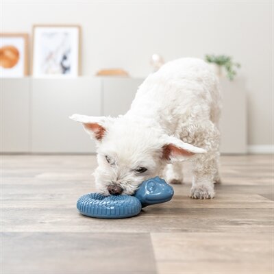 TRIXIE SNACK-SLANG TPR OPGEROLD 18 CM
