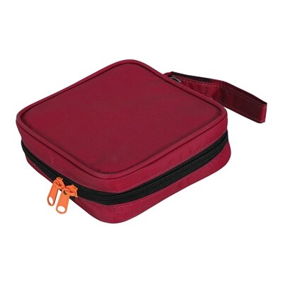 ZOLUX BVK 2IN1 OPVOUWBARE VOERBAK EN DRINKBAK ROOD 2X700 ML