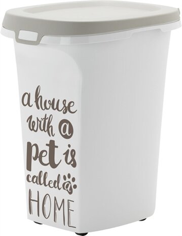 MODERNA VOERCONTAINER TRENDY STORY PET WISDOM 36,5 X 29 X 42,5 CM  20 LTR
