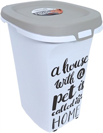 MODERNA VOERCONTAINER TRENDY STORY PET WISDOM 36,5 X 29 X 42,5 CM  20 LTR