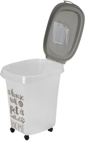 MODERNA VOERCONTAINER TRENDY STORY PET WISDOM 46 X37 X47,5 CM 38 LTR